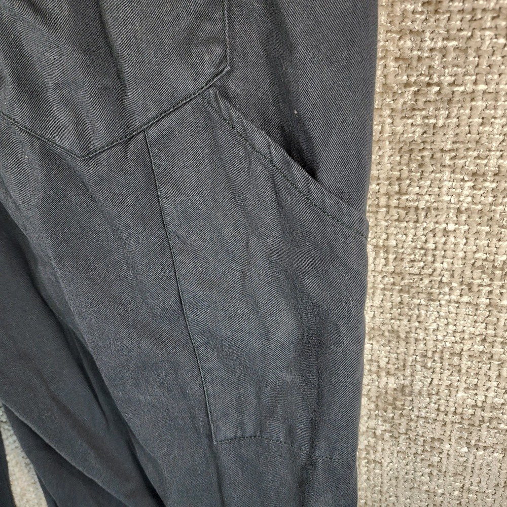 Anthropologie Unpublished Utility Jumpsuit Coveralls Womens M Blue Belted EUC - Picture 13 of 16